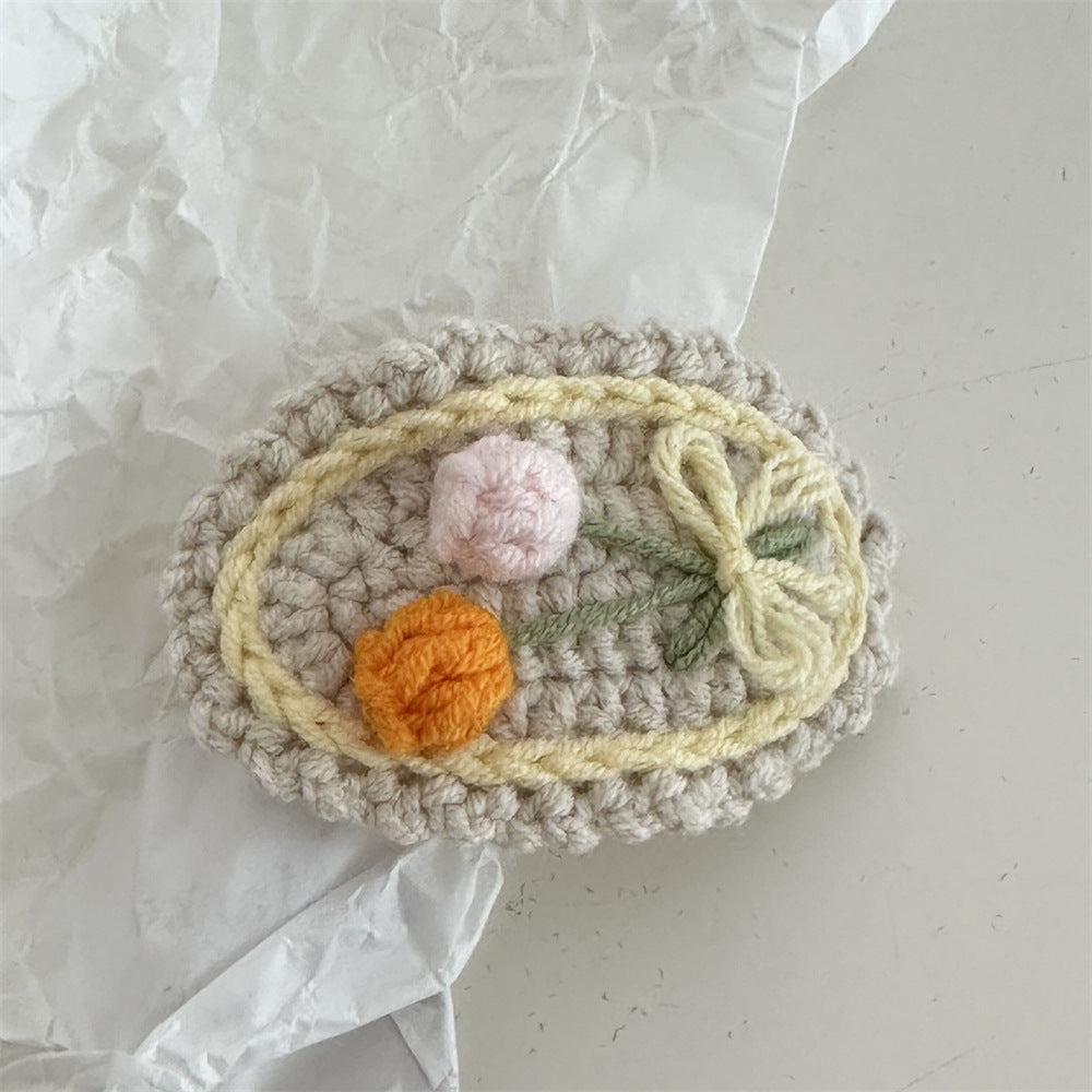 Crochet Handmade Hair Clip