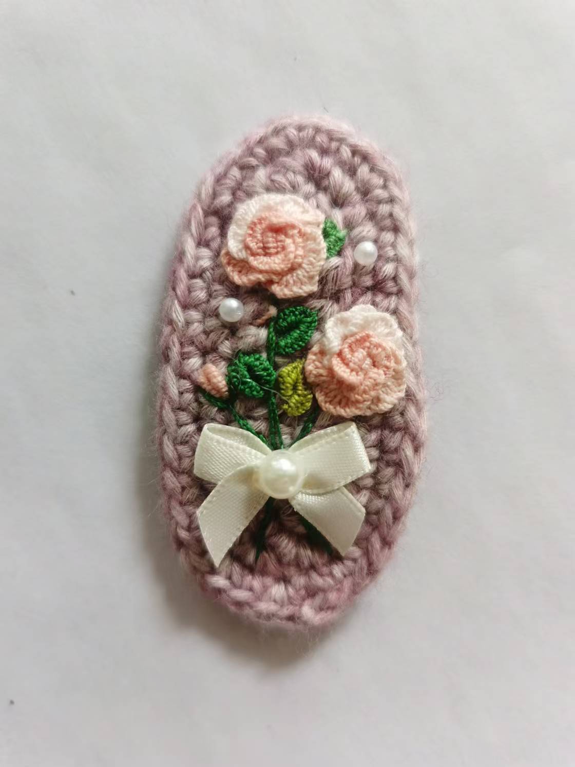 Crochet Handmade Hair Clip