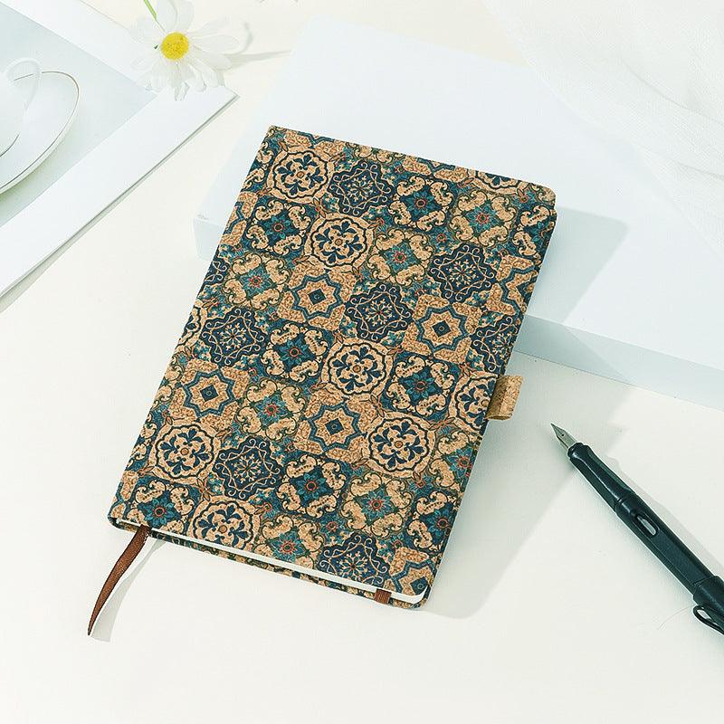 Vintage flower A5 notebook