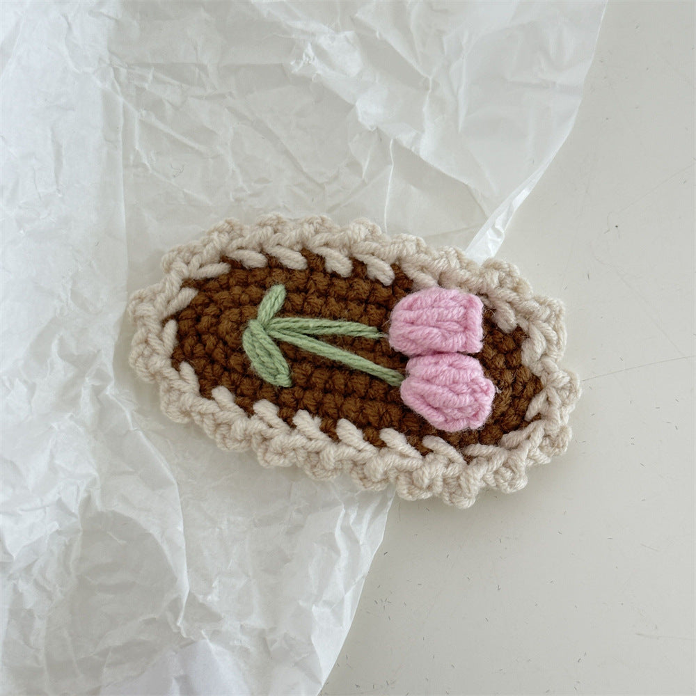 Crochet Handmade Hair Clip