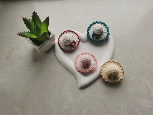 Crochet Handmade Hair Clip